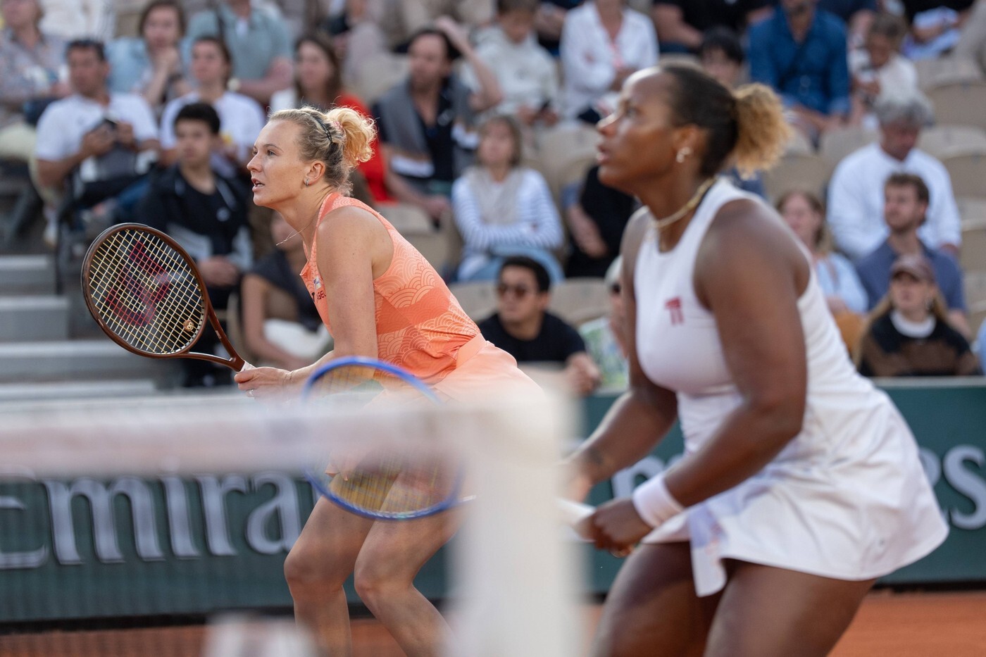 Kateřina Siniaková a Taylor Townsendová
