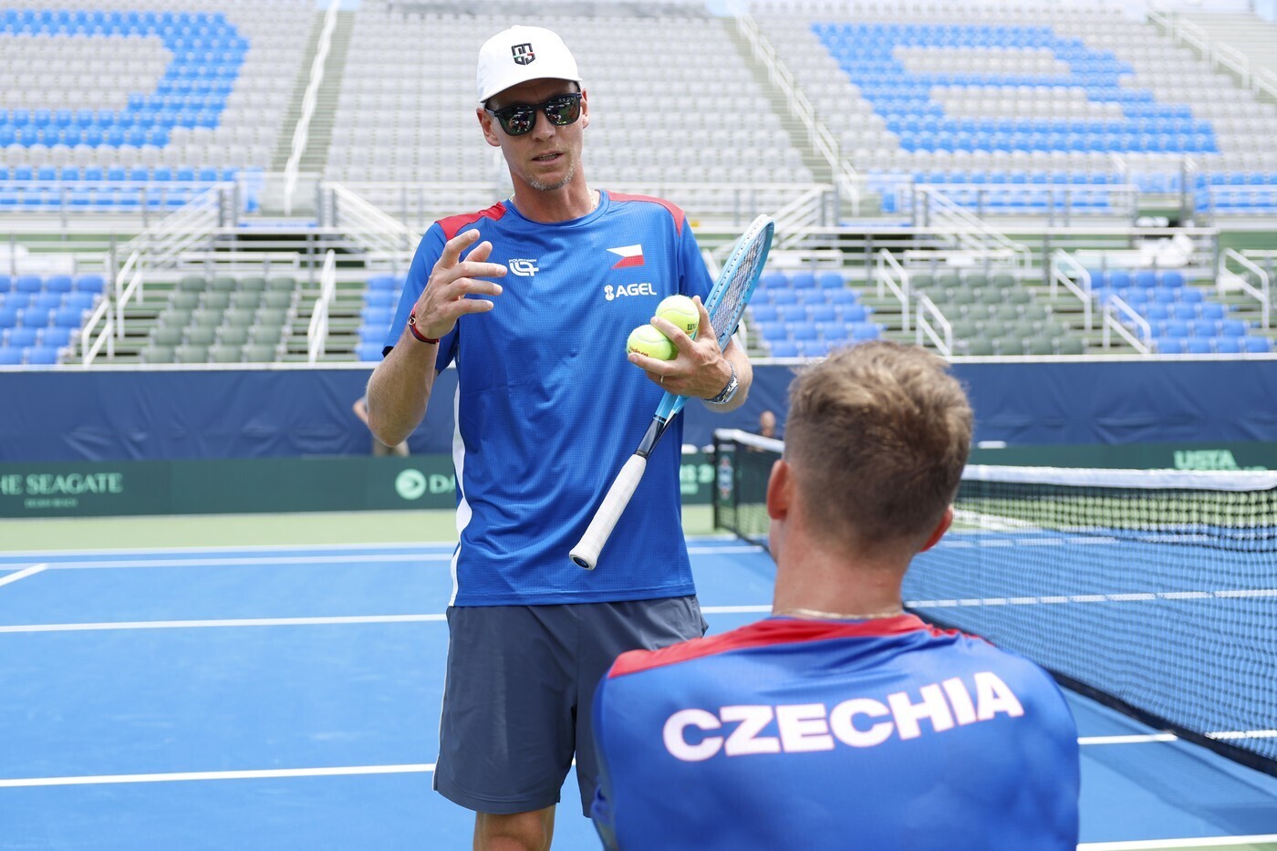 Tomáš Berdych a Jiří Lehečka