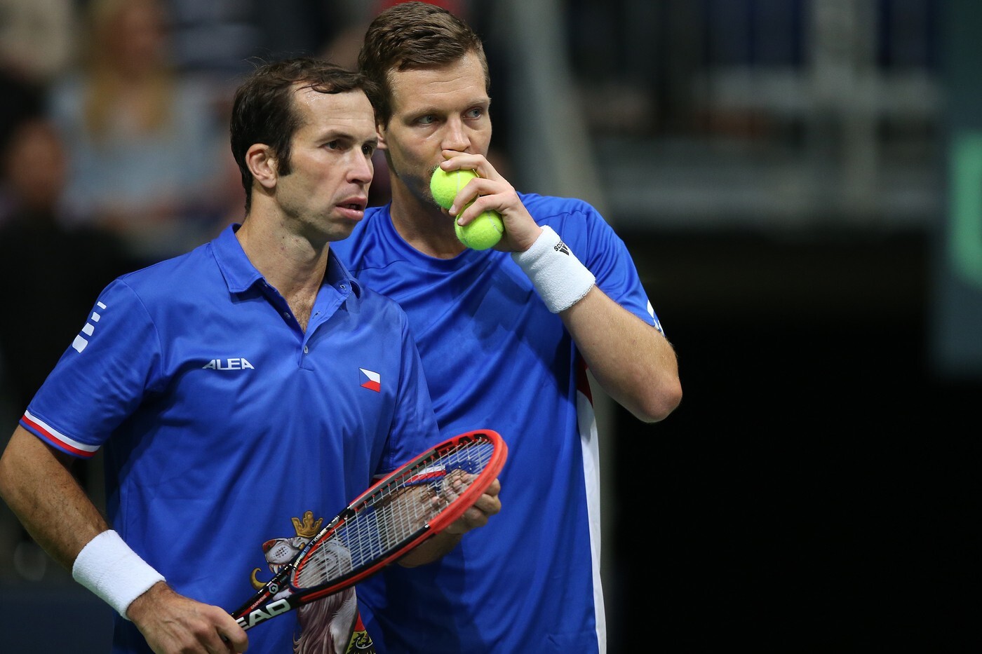 Tomáš Berdych a Radek Štěpánek během své aktivní kariéry
