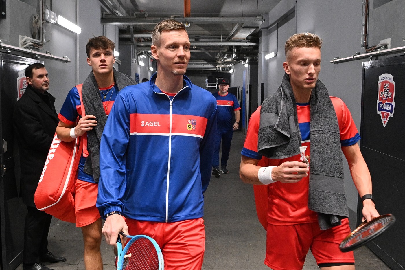 Tomáš Berdych a Jiří Lehečka